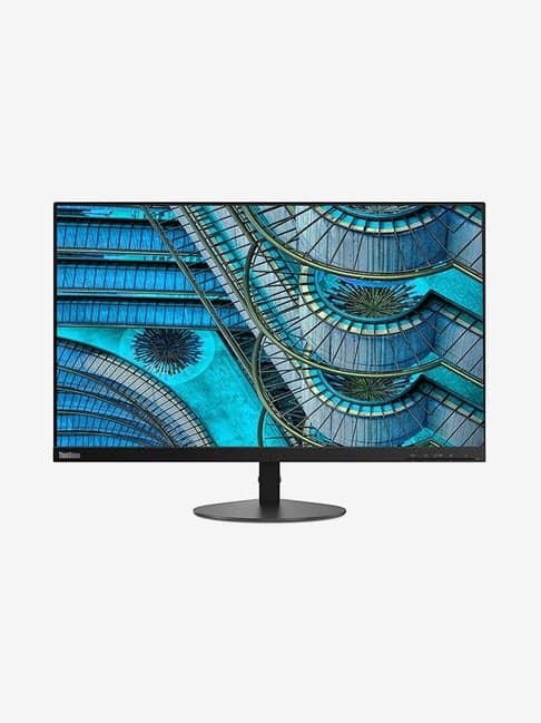 Lenovo ThinkVision 68.58 cm (27 inch) Full HD LED Backlit LCD Monitor (S27i-10, Raven Black)