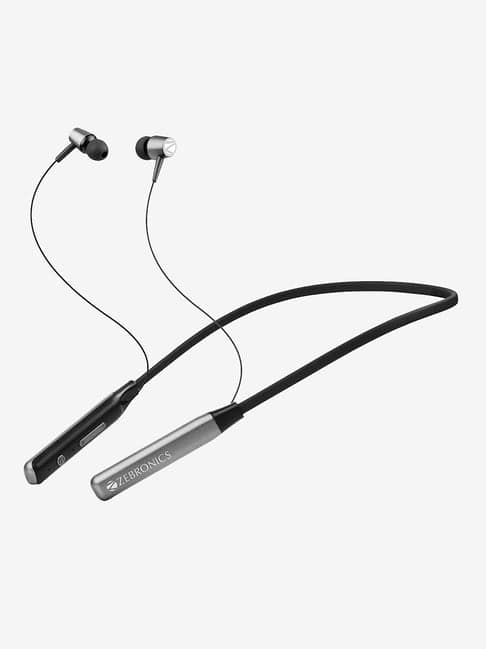Zebronics Zeb-Lark Neckband With Mic (Black/Grey)