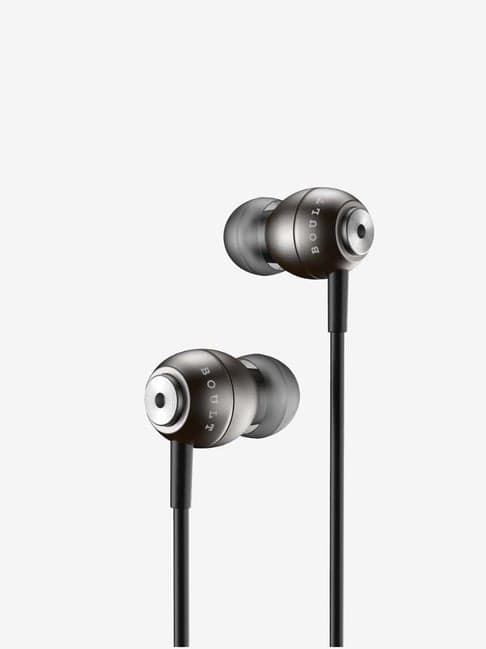 Boult Audio BassBuds StormX Wired Earphones with Mic (Grey)