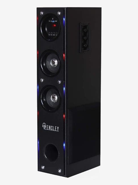 Bencley 70W Bluetooth Tower Speaker (LED01, Black)
