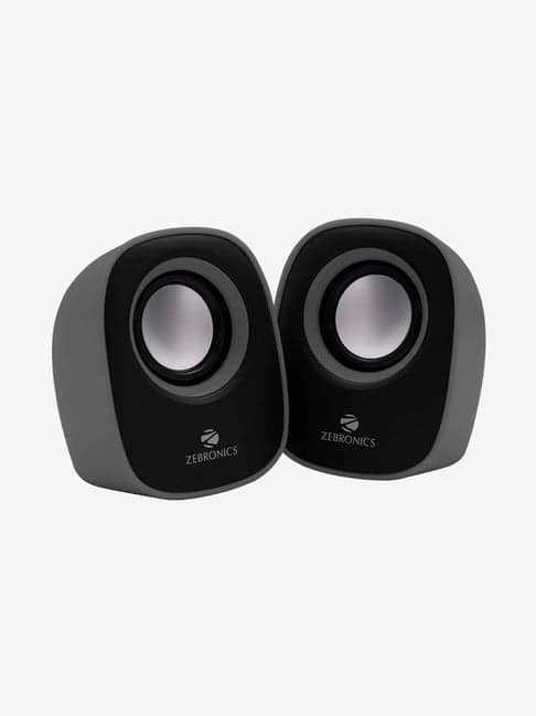 Zebronics Pebble New 3Wx2 Multimedia Speakers (Black)