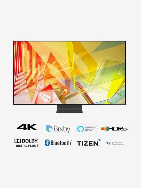 Samsung 138 cm (55 Inches) Smart Ultra HD 4K QLED TV QA55Q95TAKXXL (2020 Model, Carbon Silver)
