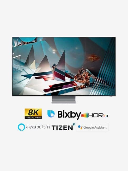 Samsung 207 cm (82 Inches) Smart Ultra HD 8K QLED TV QA82Q800TAKXXL (2020 Model, Eclipse Silver)