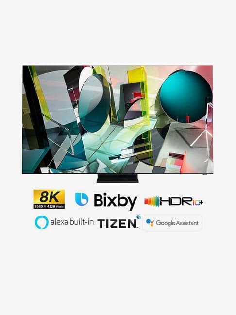 Samsung 189 cm (75 Inches) Smart Ultra HD 8K QLED TV QA75Q950TSKXXL (2020 Model, Stainless Steel)
