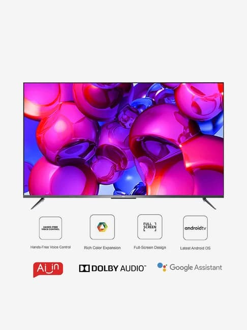 TCL 109.22 cm (43 Inches) Google Certified Android Smart Ultra HD 4K LED TV 43P715(3 Years Warranty)