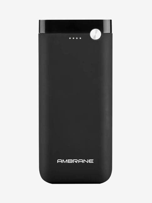 Ambrane PP-20 20000mAh Lithium Polymer Power Bank (Black)