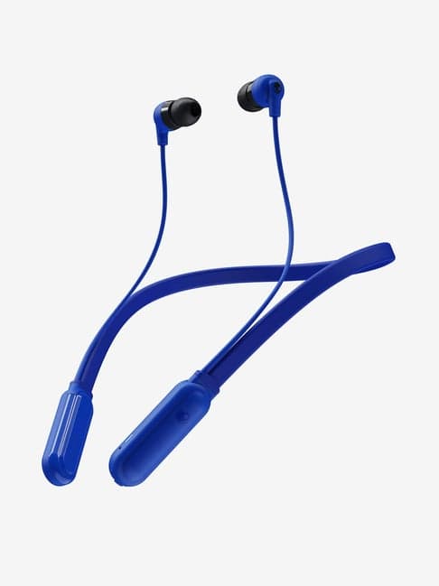 Skullcandy Inkd Plus S2Iqw-M686 Bluetooth Earphones (Cobalt Blue)