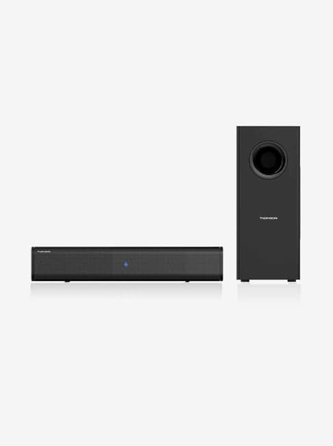Thomson SBW-10 Wired Sound Bar with Bluetooth Subwoofer (Black)