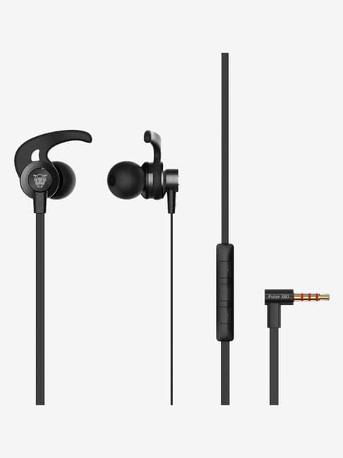 Ant Audio Pulse 380 Wired Earphone with Mic (Black)