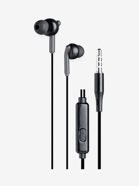 Zebronics Zeb-Bro 3.5mm In The Ear Wired Earphone (Black)