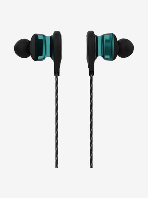 Corseca Scarlet DMHF44 Wired Earphones with Microphone (Blue)