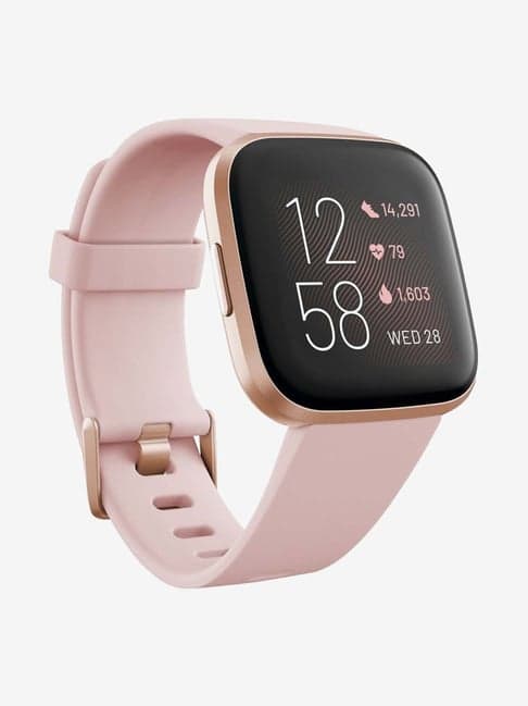 Fitbit Versa 2 FB507RGPK Health and Fitness Smartwatch (Petal & Copper Rose)