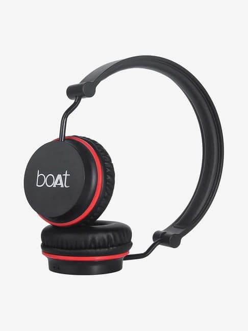 boAt Rockerz 400 T Wireless Headphone with Super Extra Bass & Up to 8H Playtime (Red/Black)