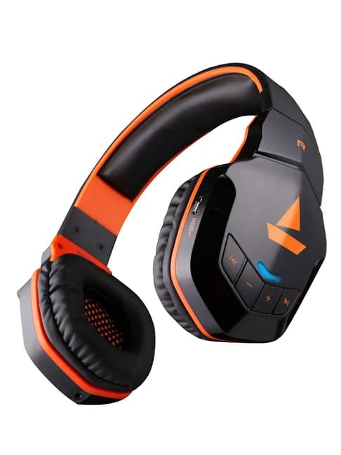 boAt Rockerz 510 T Wireless Headphone with Thumping Bass and Up to 10H Playtime (Molten Orange)