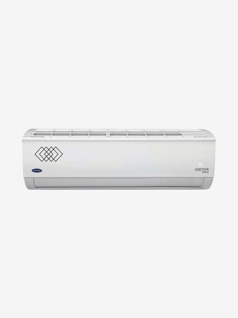 Carrier 1 Ton 3 Star Copper (2019 Range) 12K ESTAR NEO CAS12EA3R39F0 Split AC (White)