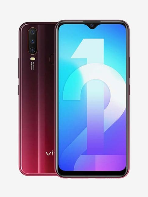 Vivo Y12 64 GB (Burgundy Red) 3 GB RAM, Dual SIM 4G