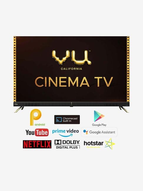 Vu 126 cm (50 Inches) Google Certified Android Smart 4K Ultra HD LED TV 50CA (2020 Model)