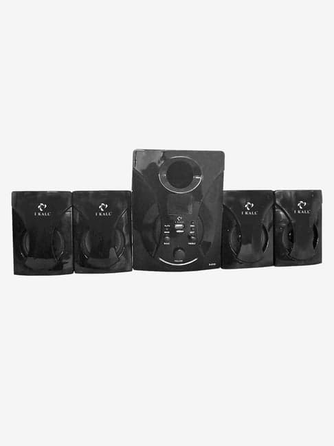 I Kall 60W 4.1 Channel Home Theatre (IK-404, Black)