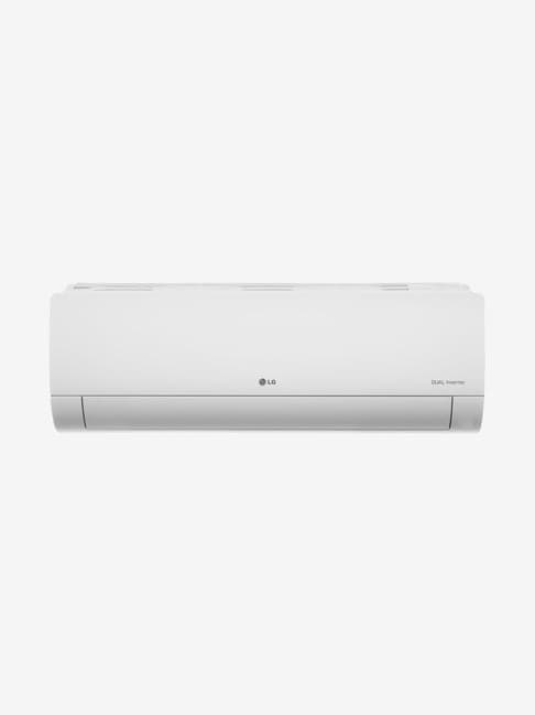 LG 1.5 Ton Dual Inverter 5 Star Copper YN Series LS-Q18YNZA (R32) Split AC (White)