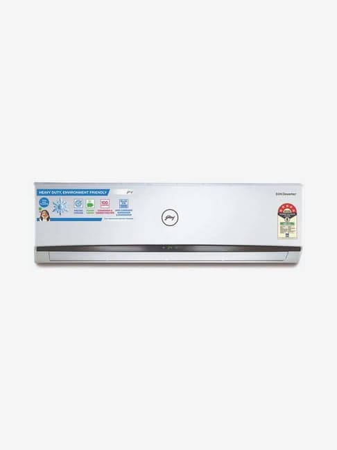 Godrej 1.5 Ton Inverter 5 Star Copper (2020 Range) GIC 18HTC5-WTA Split AC (White)