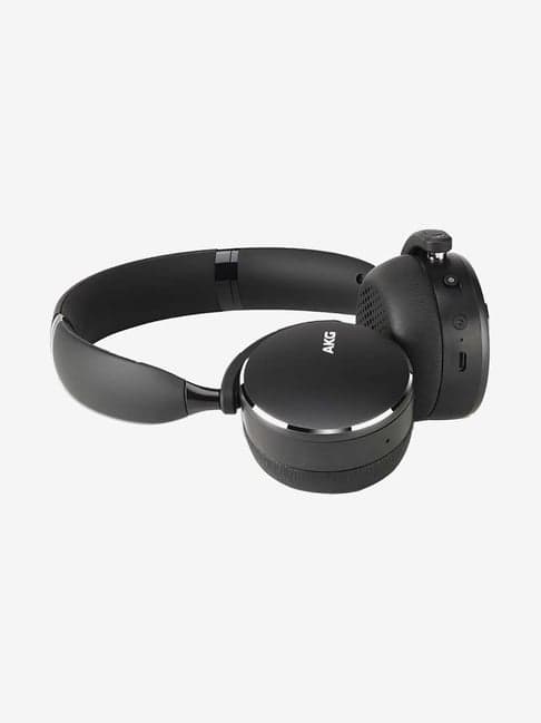 AKG Y500 Wireless Bluetooth Headphone with Mic (AKGY500BTBLK, Black)