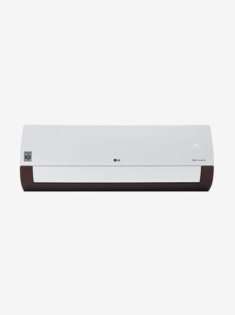 LG 1.5 Ton Dual Inverter 5S 4-in-1 CNV Copper (2020 Range) LS-Q18NWZA ThinQ WiFi Split AC (White)
