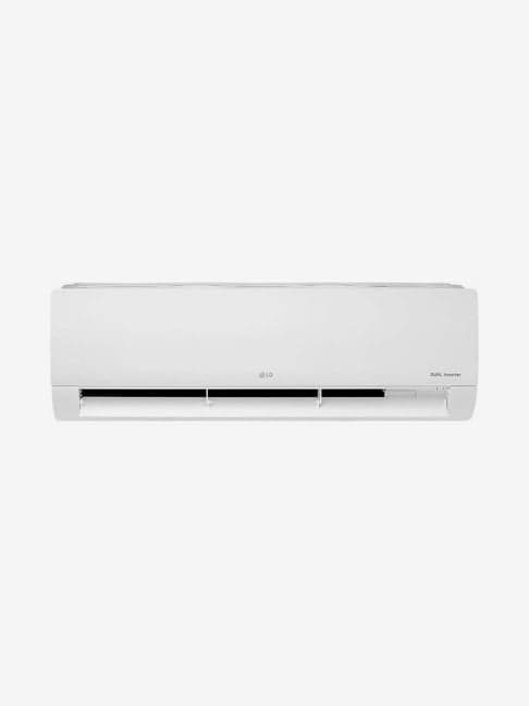 LG 1 Ton Dual Inverter 5 Star 4-in-1 Convertible Copper (2020 Range) LS-Q12CNZD Split AC (White)