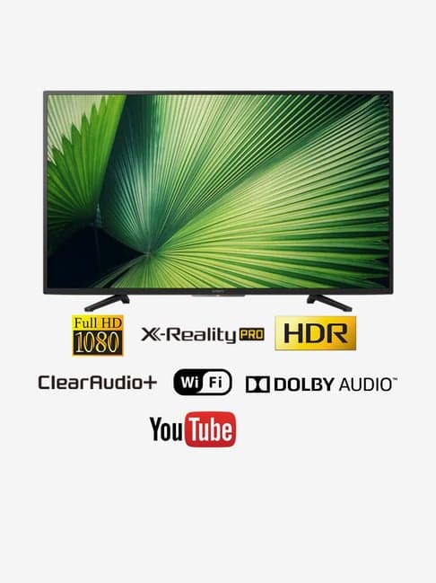 Sony 108 cm (43 Inches) Smart Full HD LED TV KDL-43W6600 (2020 Model, Black)