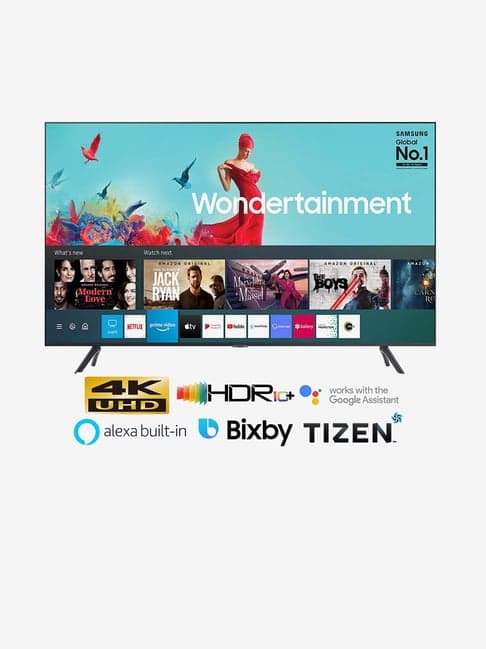 Samsung 108 cm (43 Inches) Smart Ultra HD 4K LED TV UA43TUE60FKXXL (2020 Model, Black)