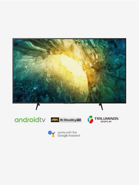 Sony 123 cm (49 Inches) Android Smart Ultra HD 4K LED TV KD-49X7500H (2020 Model, Black)