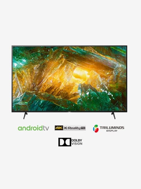 Sony 164 cm (65 Inches) Android Smart Ultra HD 4K LED TV KD-65X8000H (2020 Model, Black)