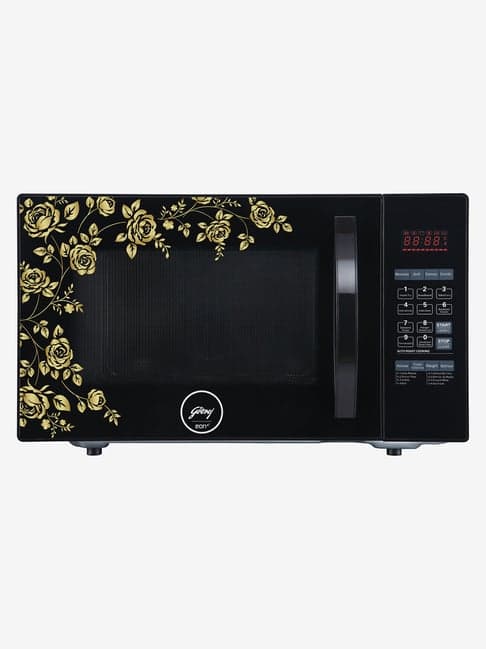 Godrej GME 728 CF1 PM Golden Rose 28L Convection Microwave Oven (Black)