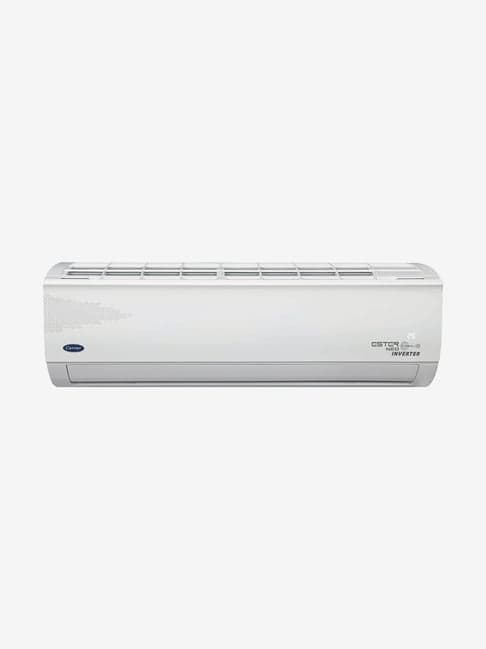 Carrier 1 Ton Inverter 5 Star 12K 5 STAR ESTER NEO HYBRIDJET CAI12ES5R39F0 (R32) Split AC(White)