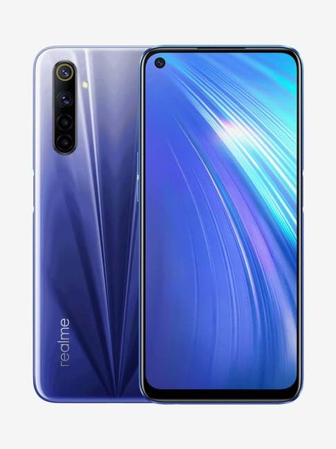 realme 6 64 GB (Comet Blue) 6 GB RAM, Dual SIM 4G