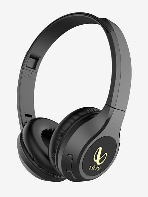 Infinity by Harman Tranz 700 Wireless Bluetooth Headphones with Microphone (Black)