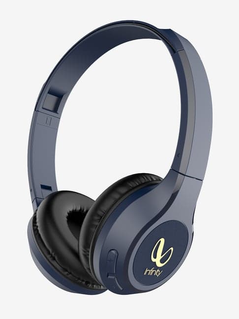 Infinity by Harman Tranz 700 Wireless Bluetooth Headphones with Microphone (Blue)