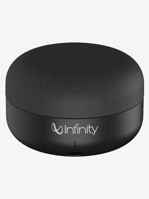 Infinity (JBL) Clubz Mini Deep Bass Dual EQ Portable Wireless Bluetooth Speaker (Black)