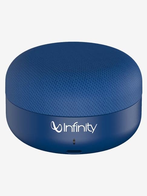 Infinity by Harman Clubz Mini Deep Bass Dual EQ Portable Wireless Bluetooth Speaker (Blue)