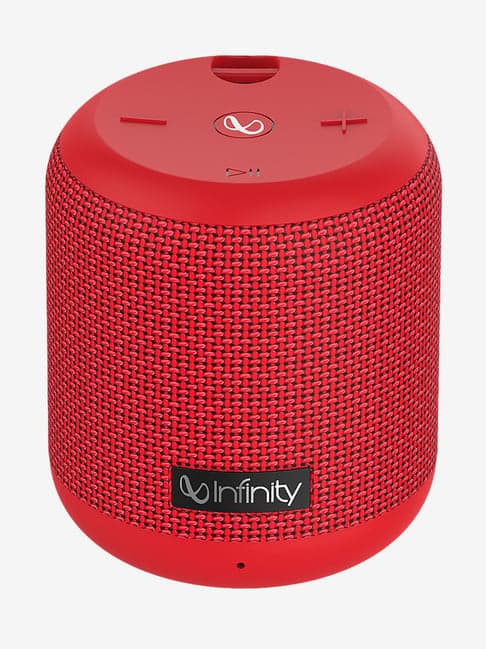 Infinity by Harman Clubz 150 Deep Bass Dual Equalizer Portable Wireless Bluetooth Speaker (Red)