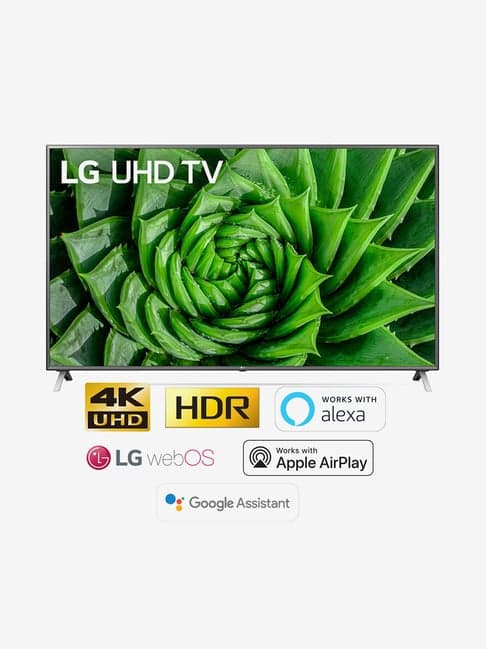 LG 190.5 cm (75 Inches) Smart Ultra HD 4K LED TV 75UN8000PTB (2020 Model, Black)
