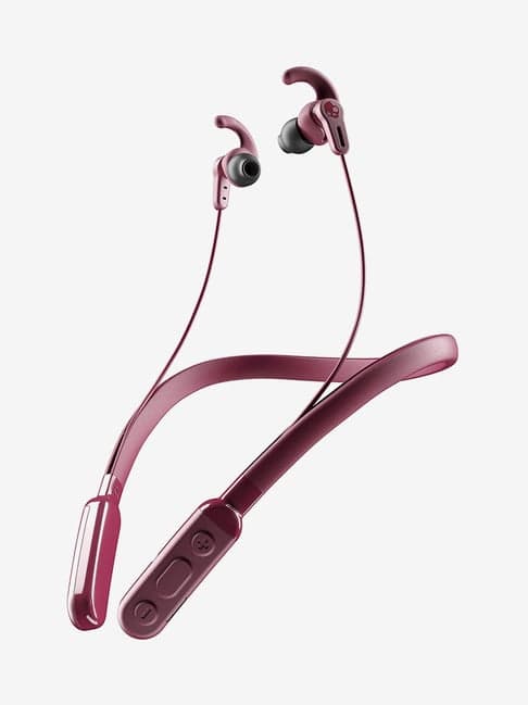 Skullcandy Ink'd Plus Active Wireless Bluetooth Neckband with Microphone (S2MHW-M448, Red)