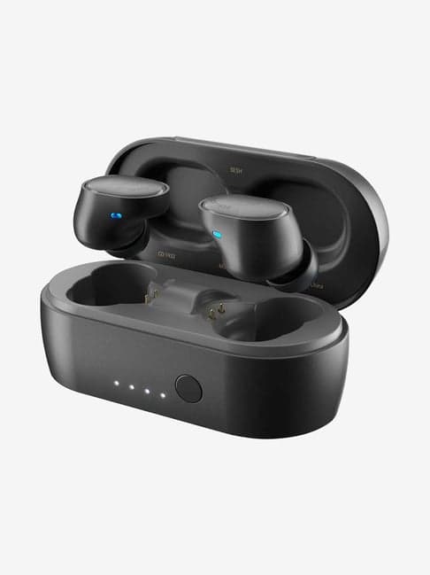 Skullcandy Sesh Evo S2TVW-N896 True Wireless Earphone with Charging Case (Black)