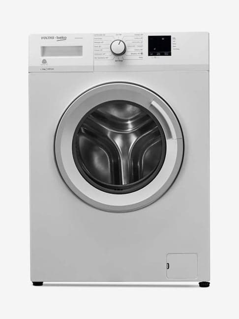Voltas Beko 6Kg  5 Star Inverter Fully Automatic Front Load Washing Machine (WFL6010VPWW,White)