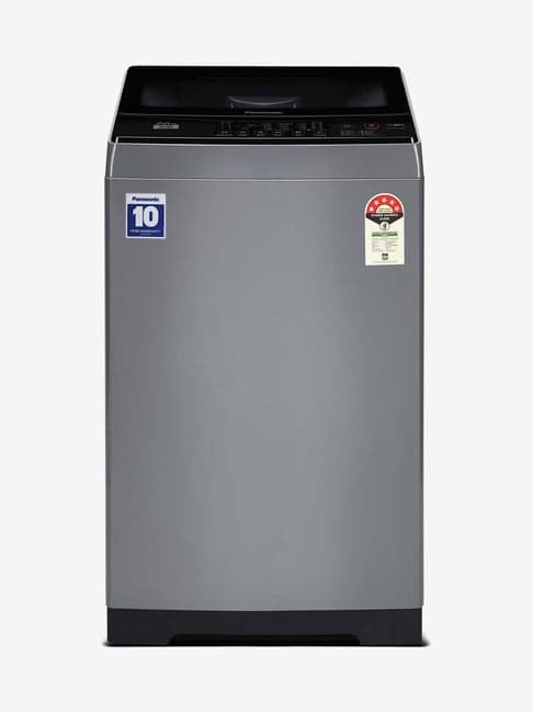 Panasonic 7 kg 5 Star Fully Automatic Top Load Washing Machine (NA-F70LF1HRB, Grey)