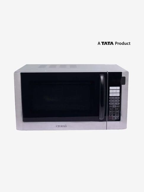 Croma CRAM0192 30L Convection Microwave Oven 200 Auto Cook Menus (Black)