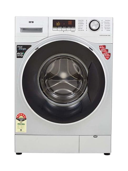 IFB 7.5Kg 5 Star Fully Automatic Front Load Washing Machine with Heater (ELITE PLUS SXR, Silver)