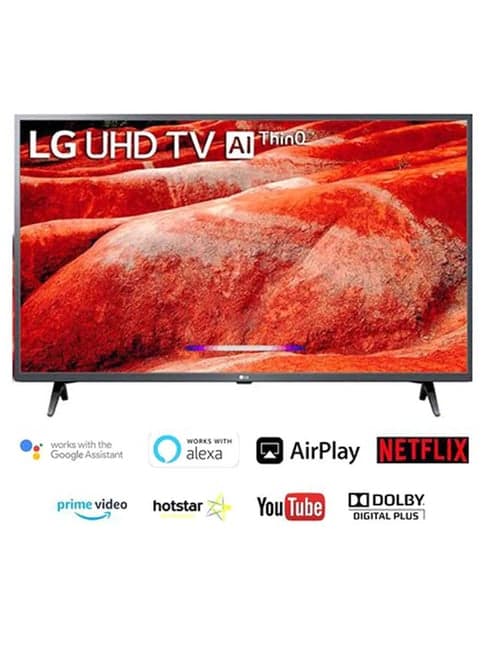 LG 108 (cm) (43 Inches) Smart 4K Ultra HD LED TV 43UM7780PTA (Black, 2019 Model)