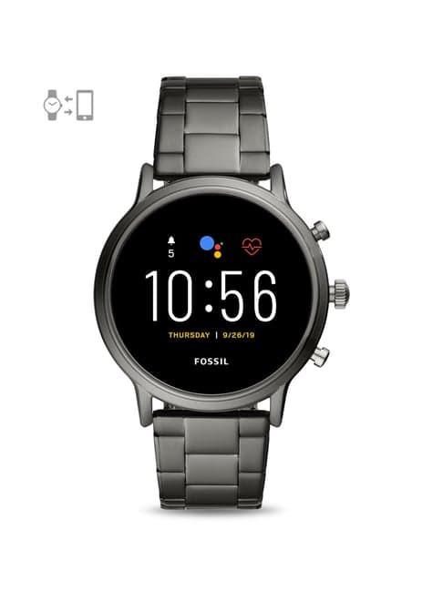 Fossil FTW4024 The Carlyle HR Gen-5 Smartwatch for Men