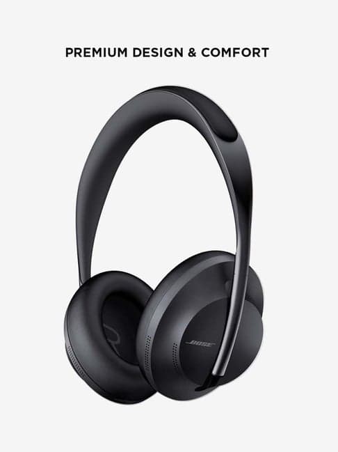 Bose Noise Cancelling Headphones 700 Wireless, Bluetooth Headphone Built-In Microphone (Black)