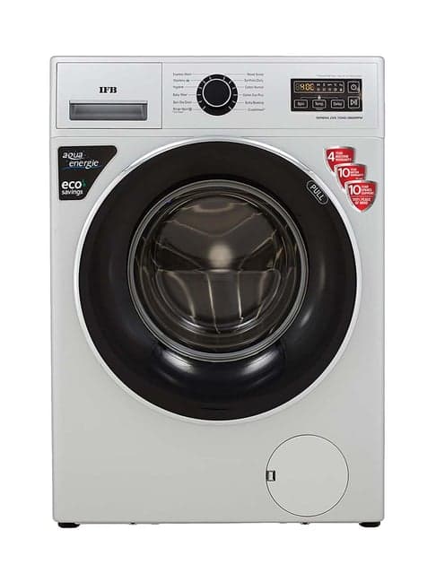 IFB 7Kg 5 Star Fully Automatic Front Load Washing Machine with Heater (SERENA ZXS,Silver)